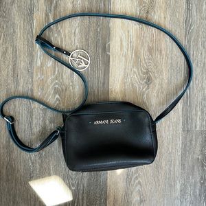Armani Jeans Leather crossbody